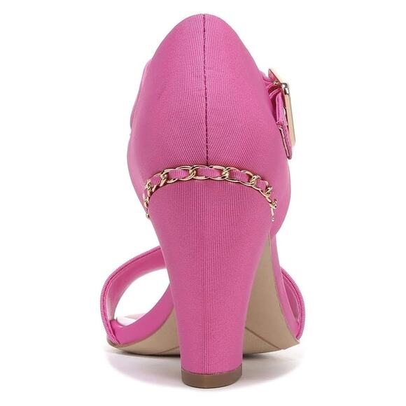 Franco Sarto Women Ofelia High Heel Ankle Strap Dress Sandals US 8.5M Pink - Picture 5 of 7